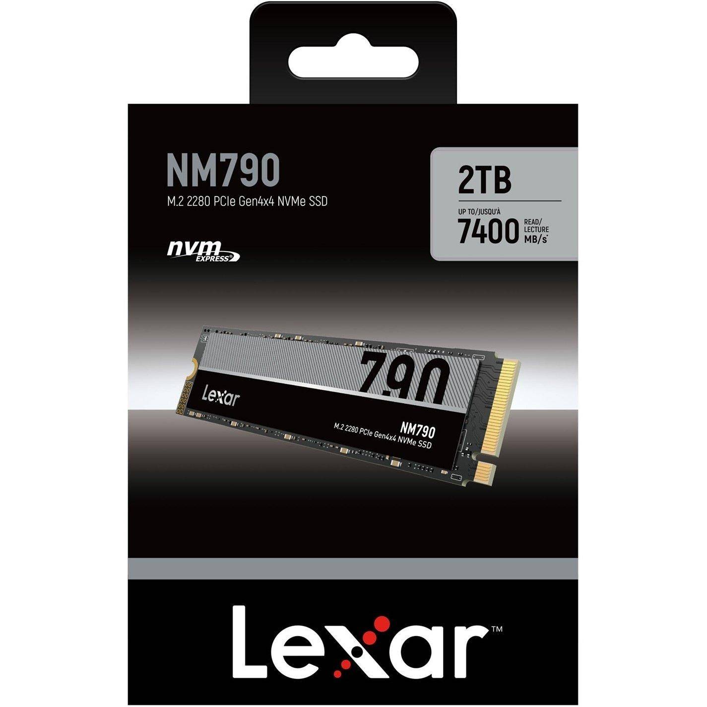 Lexar Nm790 M.2 Nvme Pcle Ssd 2Tb - Lnm790X002T-Rnnng