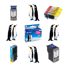 Bläckpatron, ersätter HP 302XL Multipack 0X4D37AE-XL Ersätter  HP-302-XL-MULTIPACK