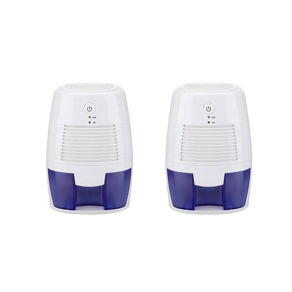 2X 500MLPortable Dehumidifier Mute Moisture Absorbers Air Dryer for Room Office Kitchen Deodorizer Air Dryer USB Plug