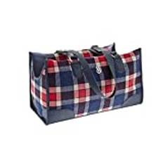 Ferribiella Transportväska Hund Mokka Tartan 43X18X25 cm + Väska