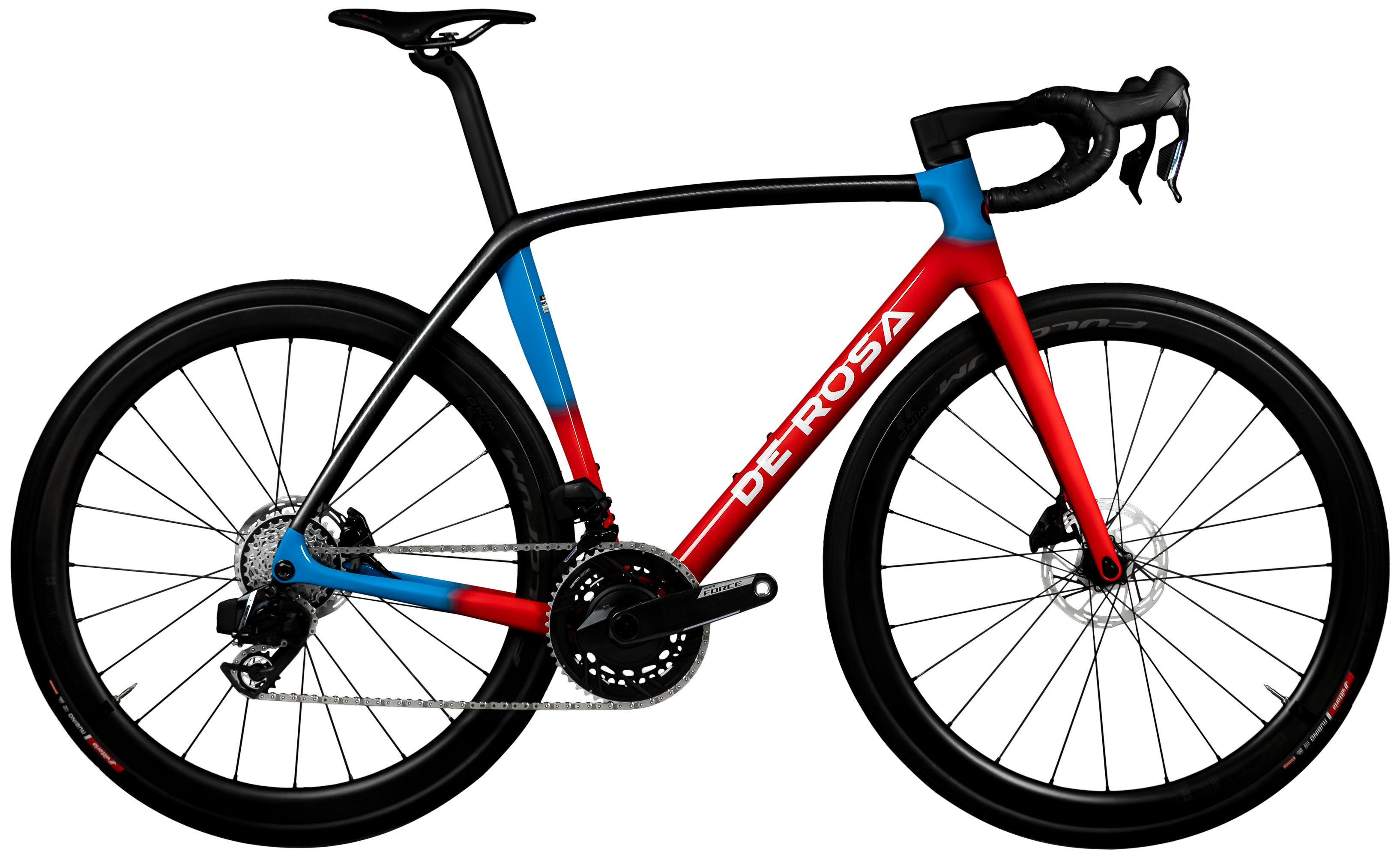 De Rosa New Idol | Campagmolo Super Record 13 | Campagnolo Bora WTO - Lumen Red / M