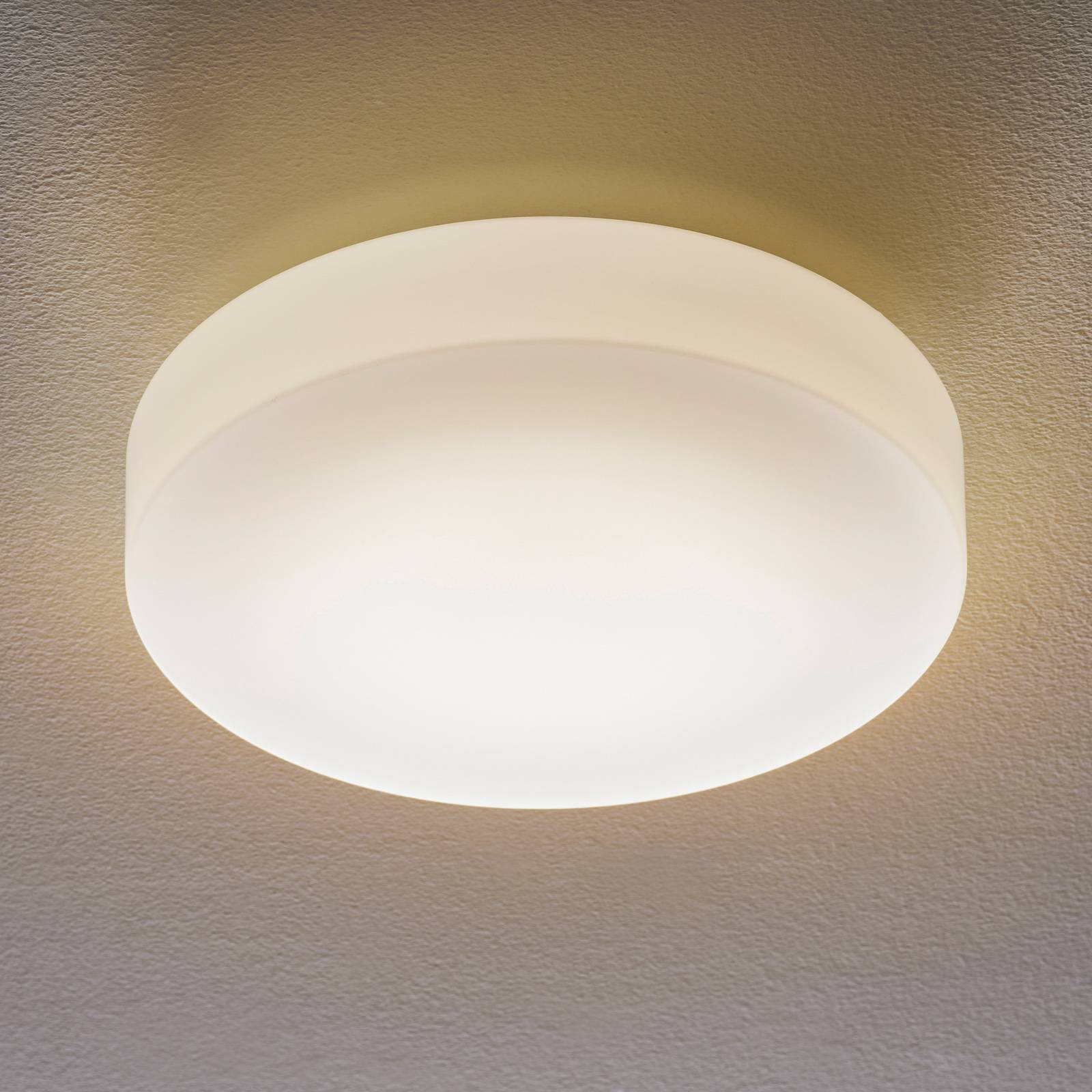 BEGA Taklampa 50651, Vitt / opal, Badrum, Glas, Modern, Taklampa