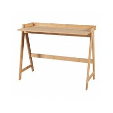 Skrivebord i bambus H75 - 81 x B107 x D47 cm - Natur