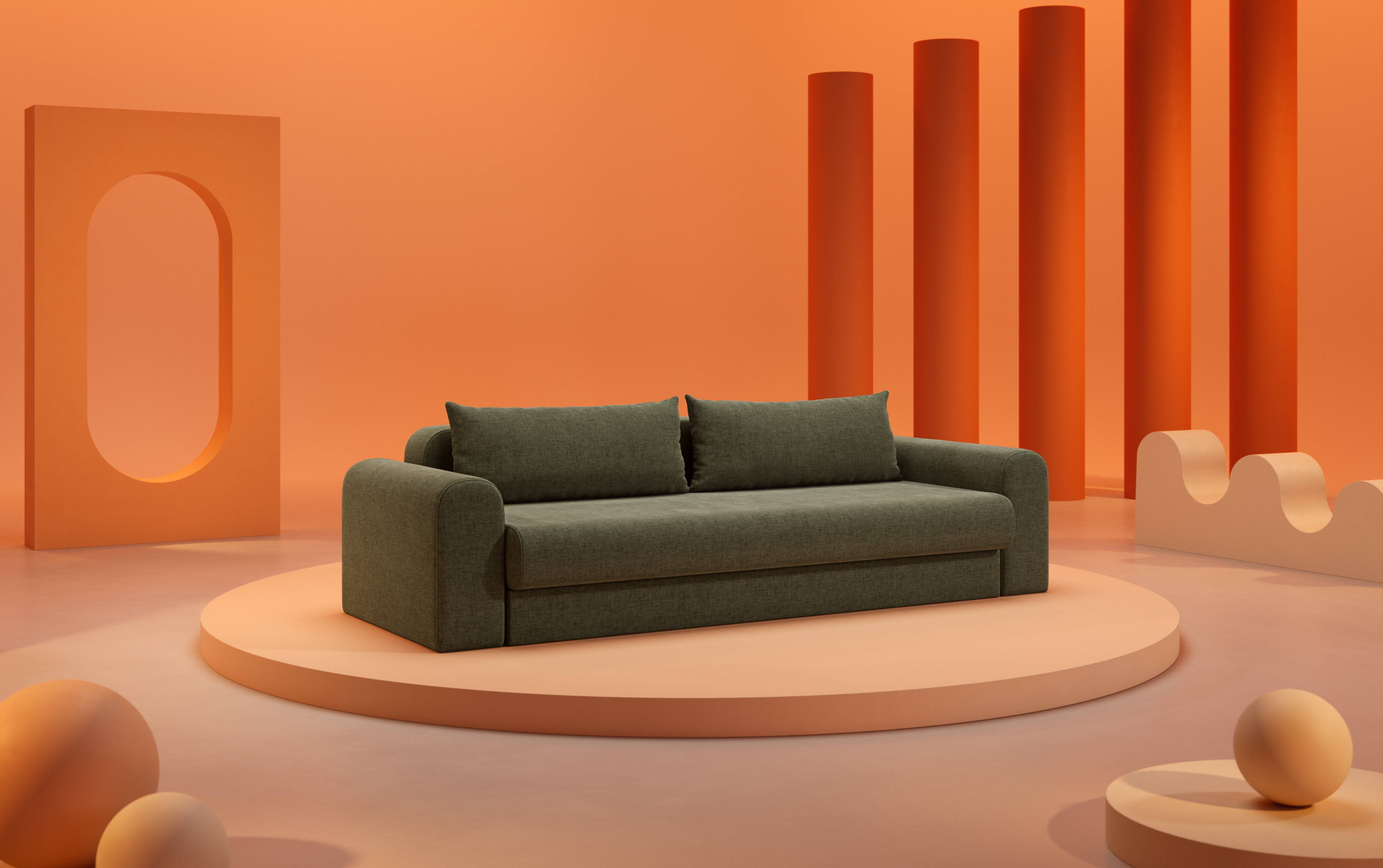 Bedre Nætter Moma Larva  Sovesofa 140x200 cm.