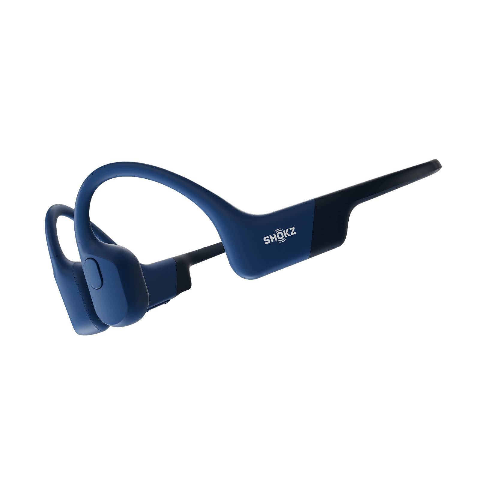 Shokz OpenRun Bone Conduction Wireless Bluetooth Noise Cancelling with Automatic Technical Standards IP67 Dustproof and Fast 8 Hours Compatible with