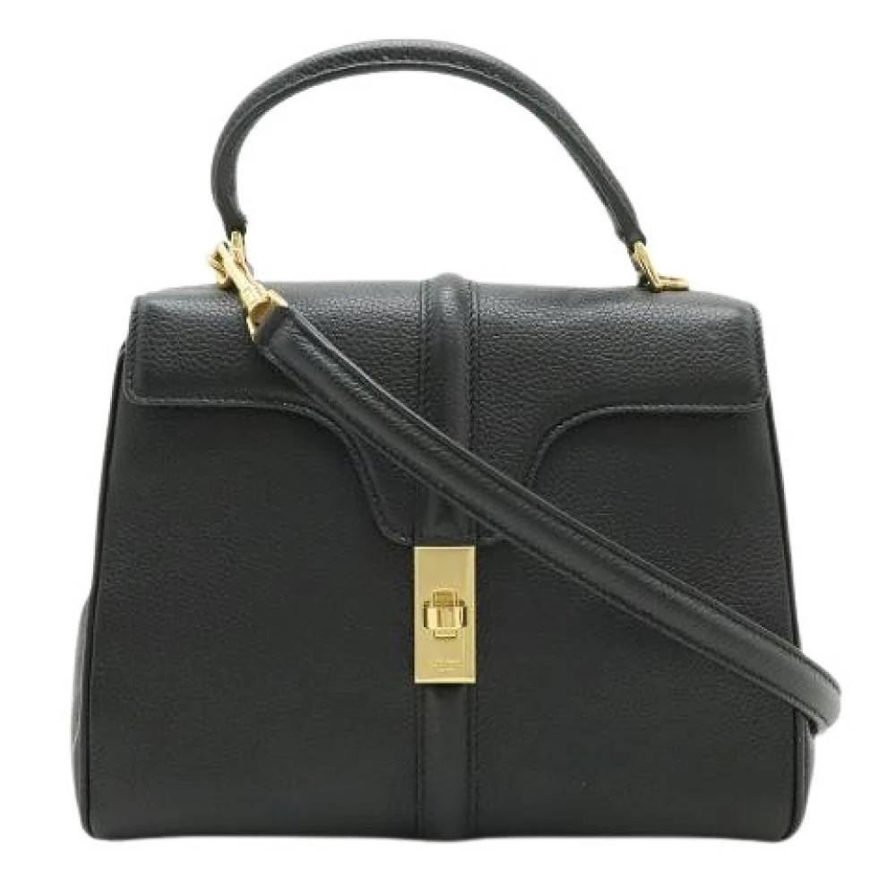 Celine Vintage Pre-owned 16 Small 2way Bag - Vintage - Dame - Sort - ONE SIZE - Uld