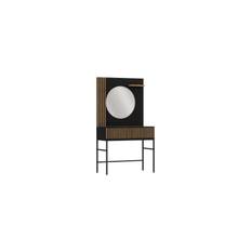 Sminkbord Meorati 85x60 cm - Brun & toalettbord