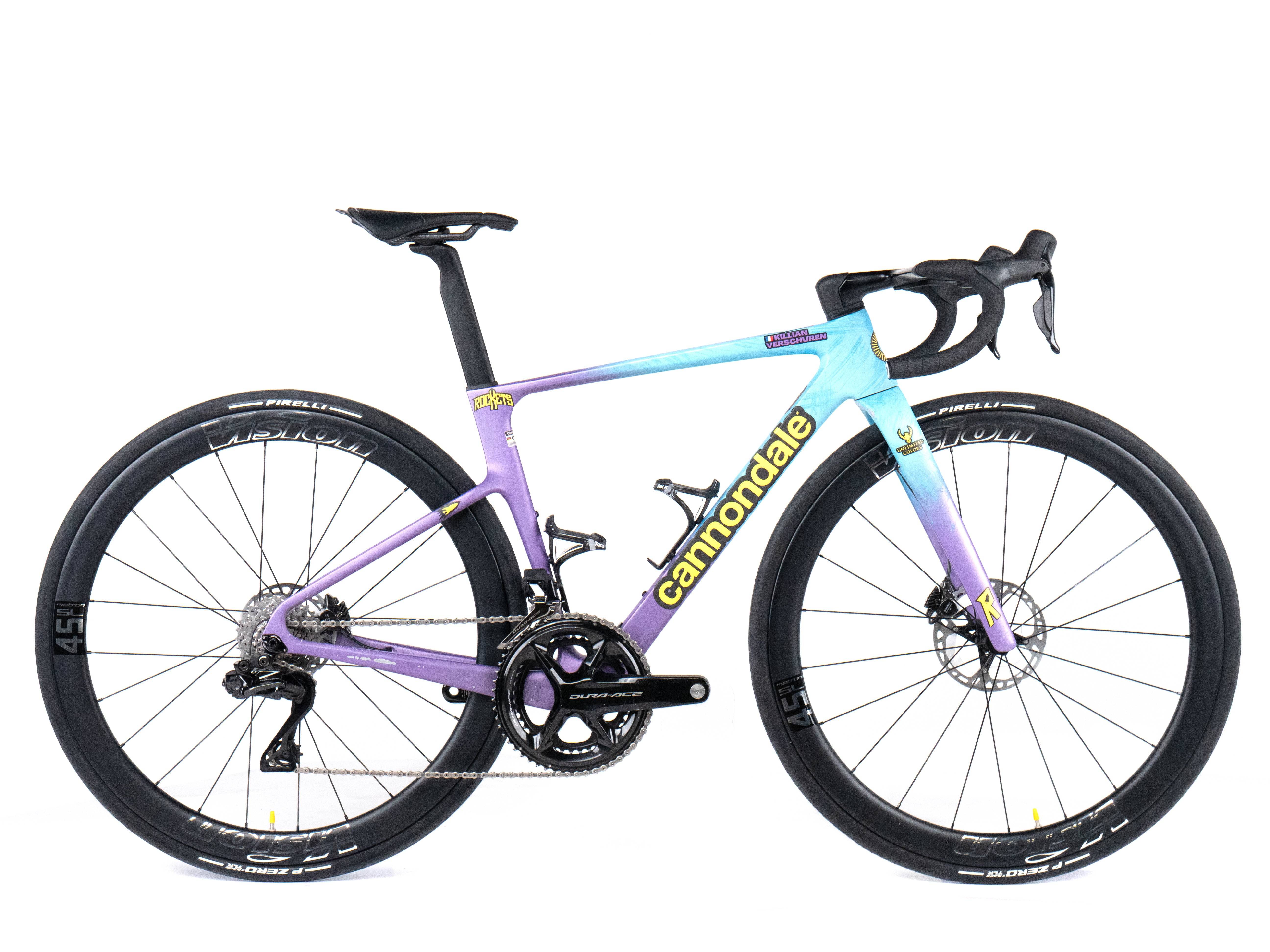 Cannondale Supersix Evo 2025 Killian Verschuren size 48 Team Unibet Tietema Rockets Shimano Dura-Ace Di2 2x12sp - Bikeroom / 48 / team unibet tietema rockets (48)