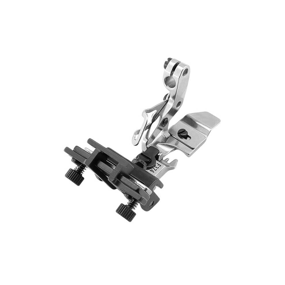 Adjustable Elastic Band Presser Foot for EX/988 Overlock Serger W/High Handle,Upper Elastic Shoulder Straps Rubber Bands