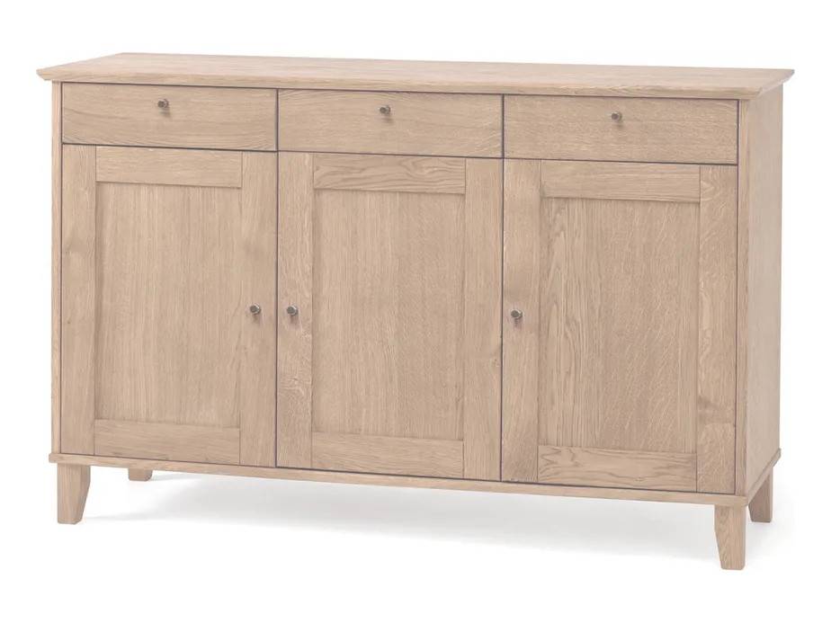 Torkelson Garda buffetskab Hvidolieret eg 138 x 46 cm