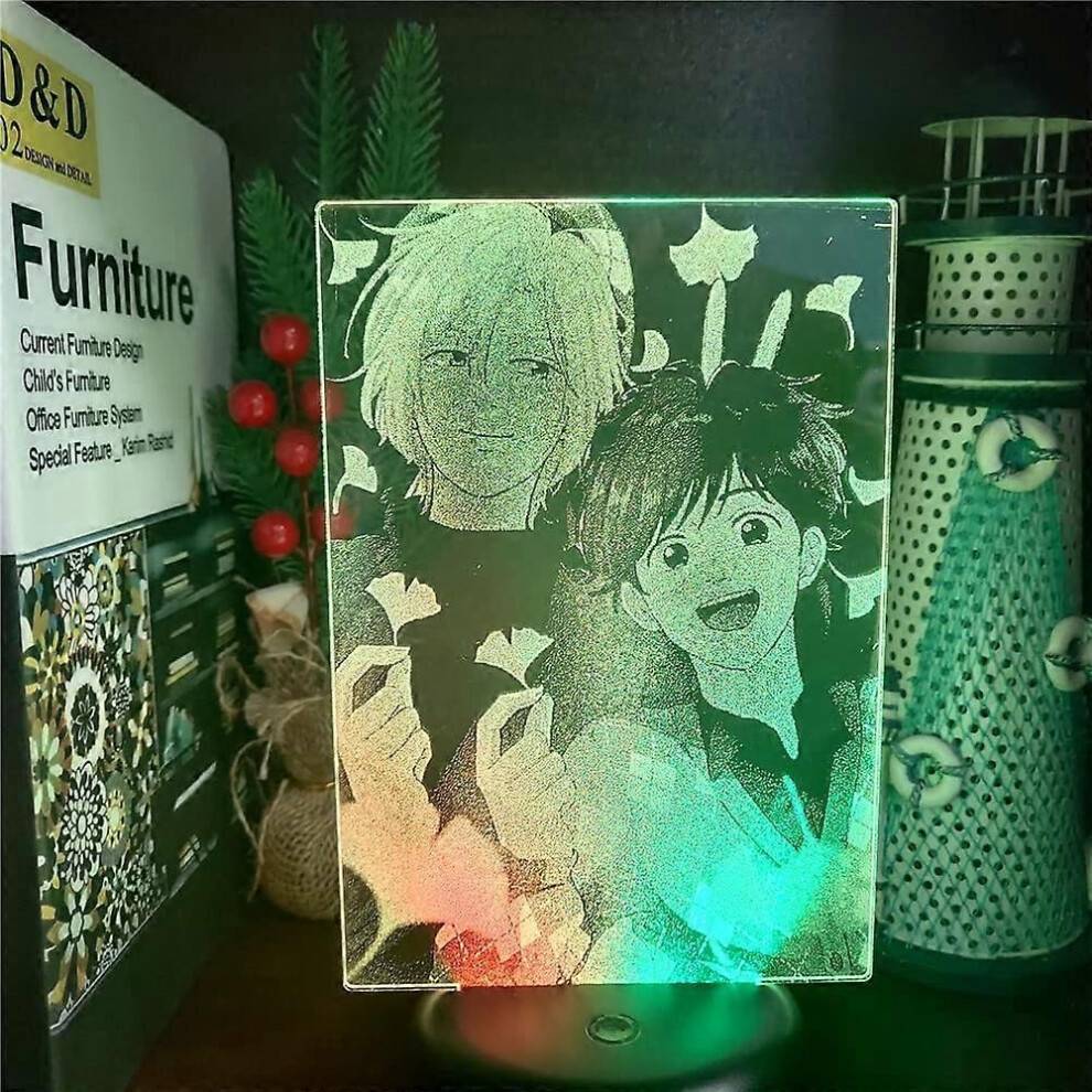 Anime Banana Fish 3D Nattljus för barn – Ash Lynx Okumura Eiji Mangafigur, presenter för Anime Fans – 16