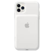 iPhone 11 Pro Max Smart Battery Case med Trådlös Laddning - Vit