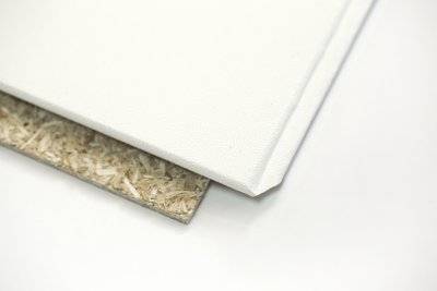 Byggelit Väggpanel Elitväggen vit struktur 2600 mm x 620 mm x 12 mm