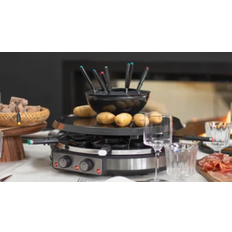 Livoo Raclette Grill & Fondue Set 8 Pers