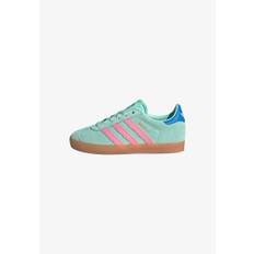 adidas Originals GAZELLE KIDS - Sneakers - clear mint bliss pink bright blue