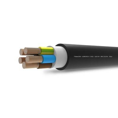 Installationskabel Blackflex B2ca, Halogenfri, 90°C, 5G6, afmåling - pr. meter