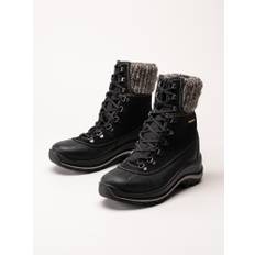 Grisport - Grisport - Svarta varmfodrade kängor i oljat skinn storlek 40 - Black (40)