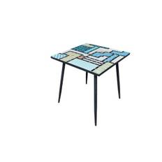 Mosaik Cafébord – 70x70xH75