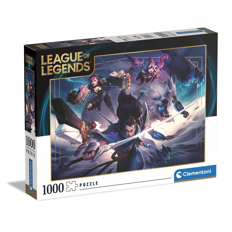 Clementoni 39669 League of Legends-Puzzle 1000 Teile für Erwachsene...