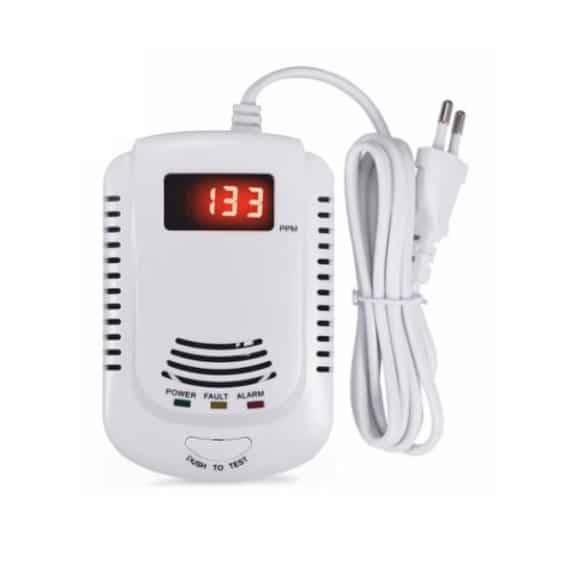 Gasalarm batteridrevet eller 240 V390.