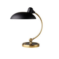 Fritz Hansen Kaiser Idell 6631-T Luxus Bordlampe - Easy Grey/Messing