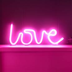 Love Neon led Lampe Pink -> Forventet levering: 1-2 hverdage