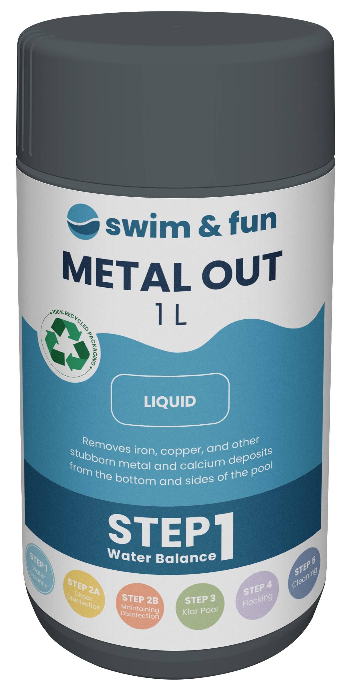 Swim & Fun Metal Out Pool 1 liter