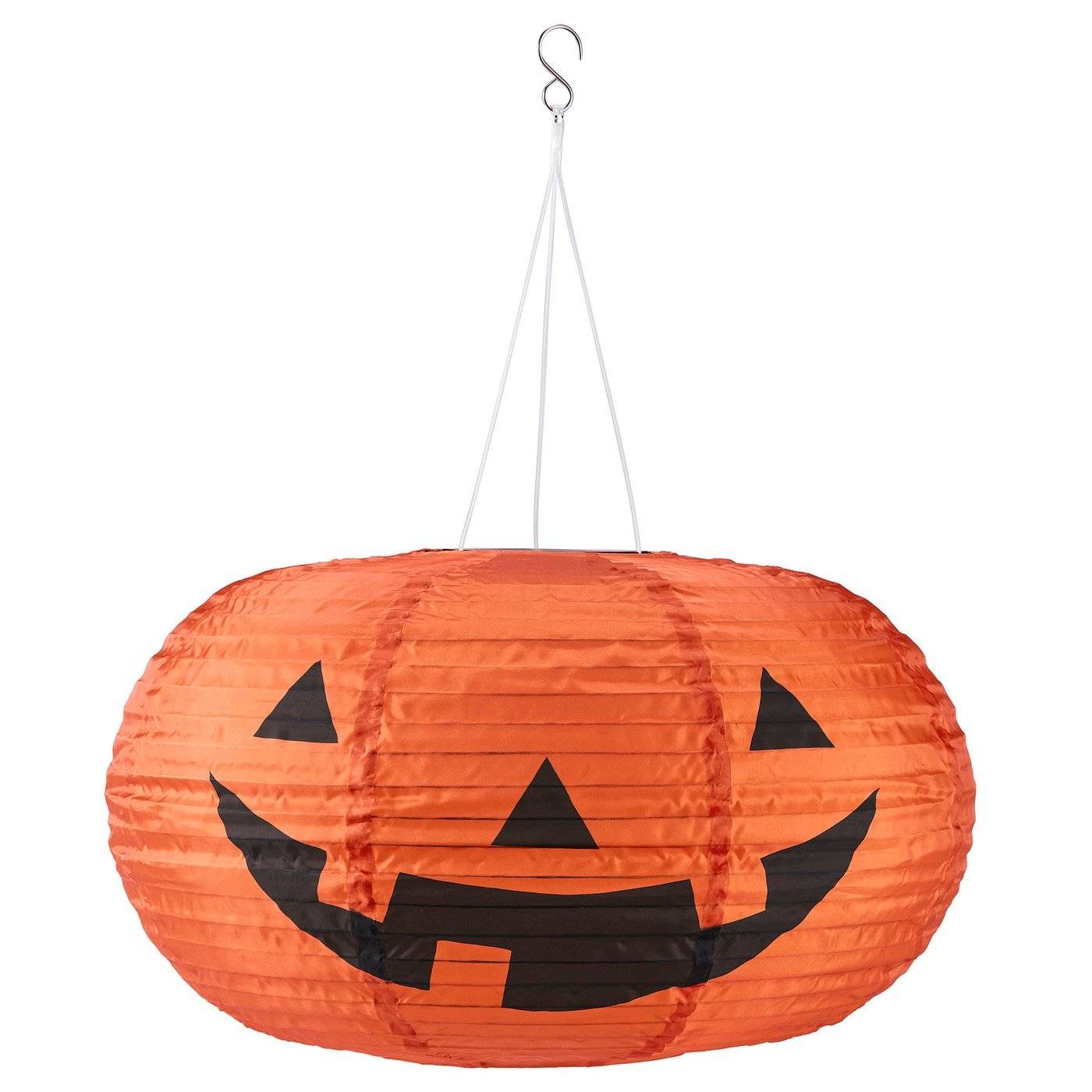 KUSTFYR LED taklampa, pumpa batteridriven/utomhus orange