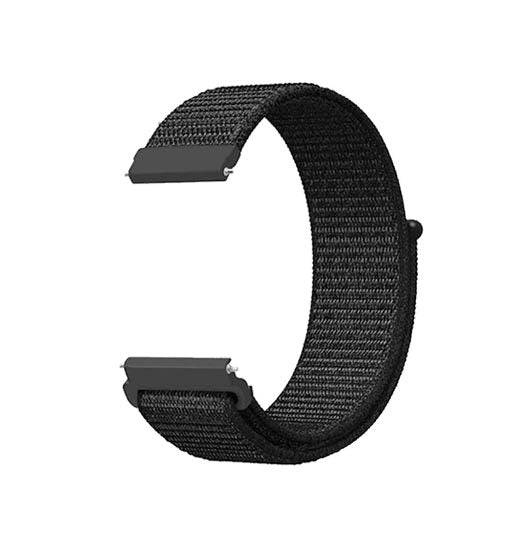 Samsung Galaxy Watch 4 Classic - L'Empiri™ Nylon Velcro Rem - Sort
