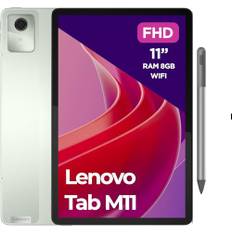 Lenovo Tab M11, Display 11 Zoll FullHD - (MediaTek Helio G88, RAM 8 GB, Speicher 128 GB, WiFi 5, Tablet Android 13) - Seafoam Green, Exklusiv von Amazon, Stift enthalten