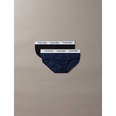 2 Pack Boys Briefs - Icon Cotton Stretch - Black - 8-10