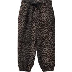 Sofie Schnoor Netussk Sweatpants Stl. 6 år / 116 cm fepojkar - Sweatshirts Från Magasin - Aop Leopard (6 år / 116 cm)