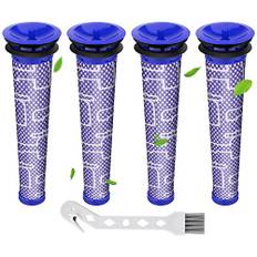 Rebirthcare 4 stück V7 filter für Dyson V6 V8 animal pro absolute motorhead digital slim ersatzteile ersatzfilter vorfilter für dyson dc58 dc59 dc61 dc62 dc74 staubsauger filter zubehör # 965661-01