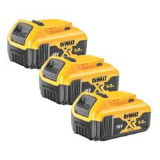 Dewalt DCB184P3-XJ Batteri 5,0 Ah, 3-pak