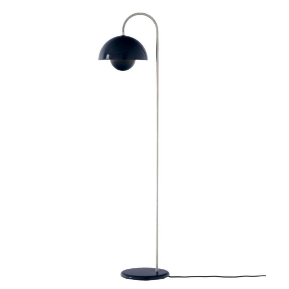 &Tradition Flowerpot VP12 Gulvlampe Steel Blue