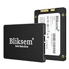 SSD 512 GB SATA III 2,5 tum Interna Solid State-diskar, upp till 550 MB/s läsning för PC och Bärbara Datorer Bliksem KD650 (Svart 512 GB)