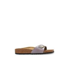 Birkenstock, Sko, Dame, Lilla, 42 EU, Læder, Slides Madrid BS