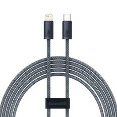 Kabel til iPhone USB-C - Lightning Power Delivery 20W 2m - grå
