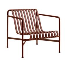 HAY Palissade Lounge Chair Low Havestol Iron Red
