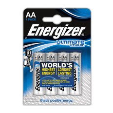 Energizer Ultimate Lithium AA 4-Pack