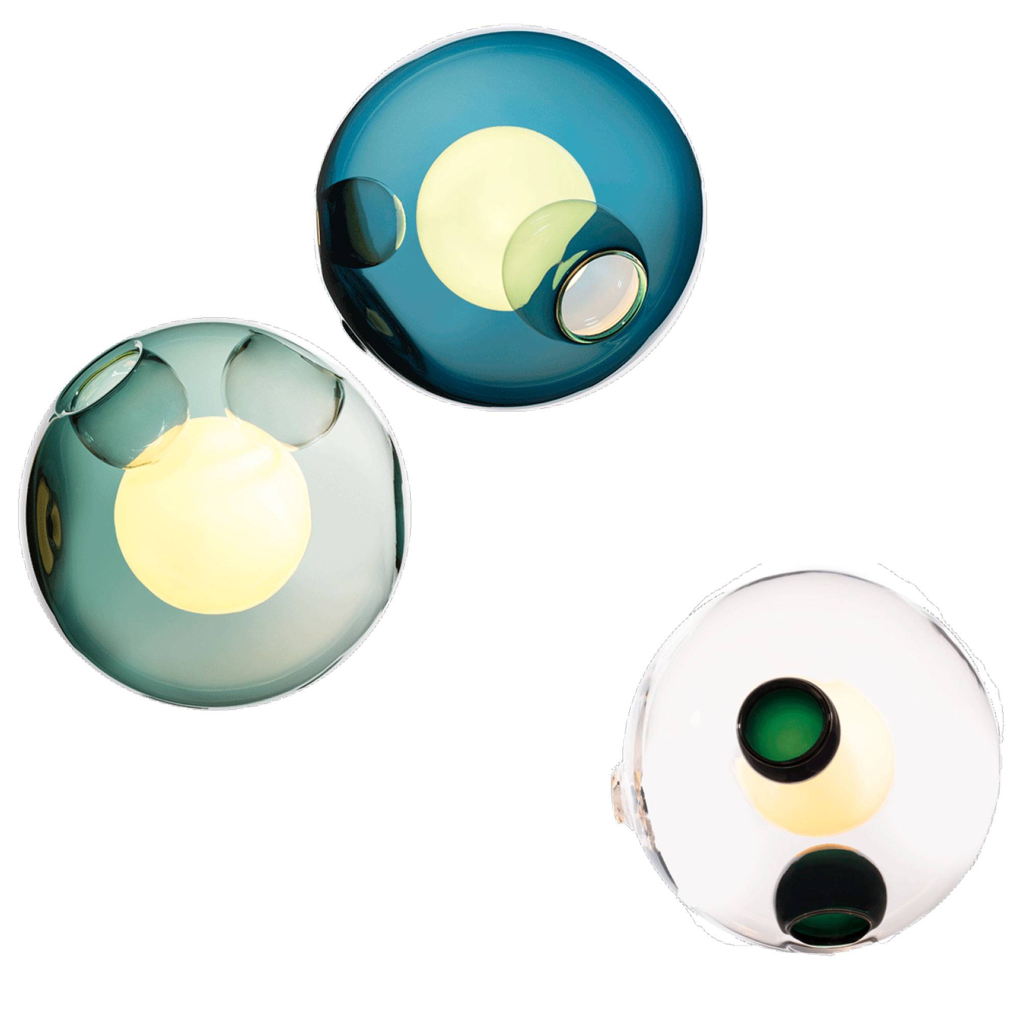 Bocci - 28.3 Random, Multi - 16 - Pendellamper - Omer Arbel - Flerfarvet