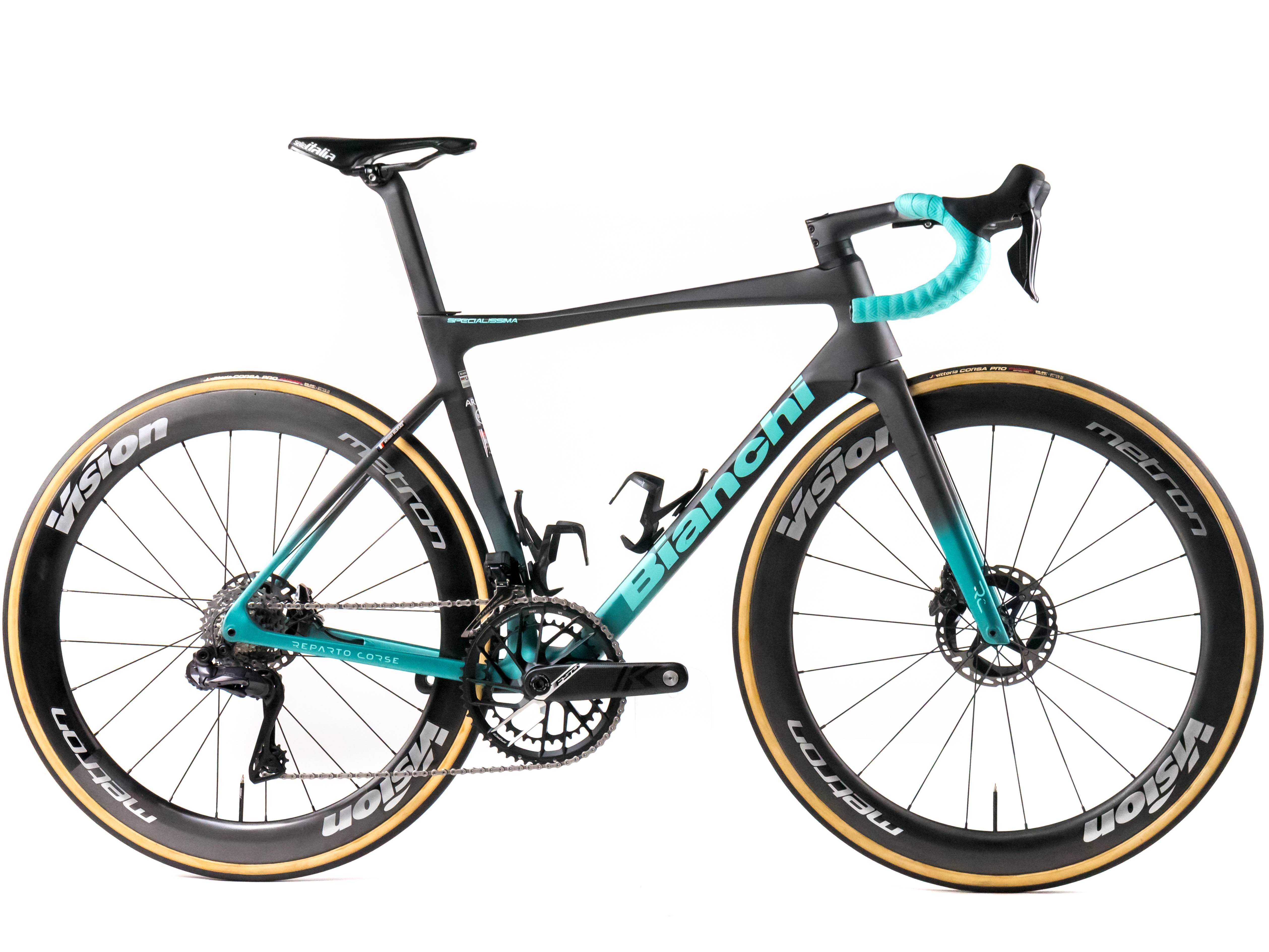 Bianchi Specialissima 2024 Team Team Arkéa - B&B Hotels ANTHONY DELAPLACE size 55 Shimano Ultegra Di2 2x12sp - Bikeroom / 55 / Team Arkéa - B&B Hotels (55)