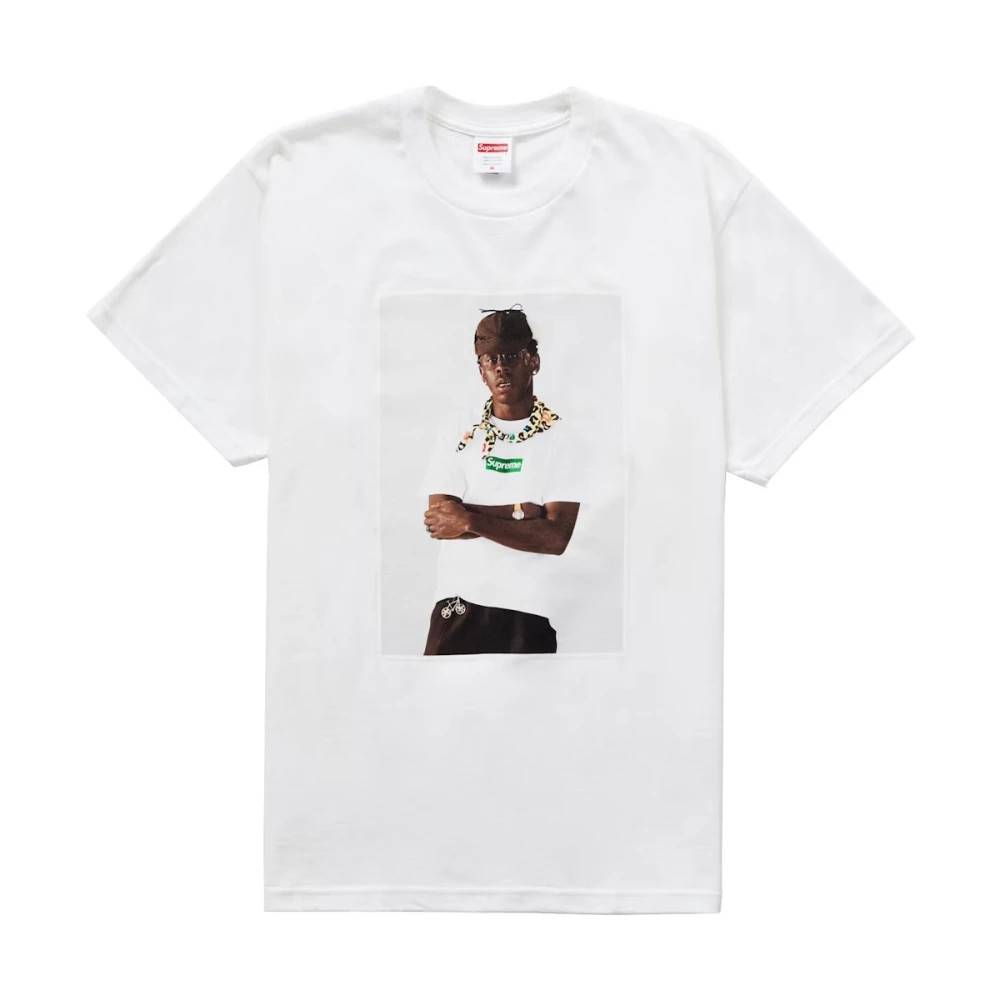 Supreme Tyler Creator Hvid Tee - Toppe - Herre - Hvid - L - Tyl