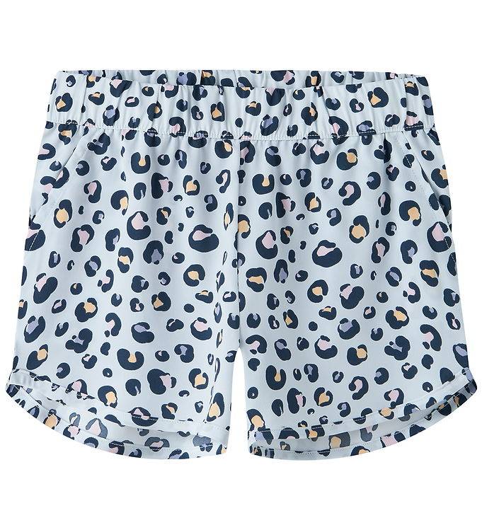 Name It Shorts - Noos - NkfVinaya - Ancient Water/COLORED LEO - Name It - 10 år (140) - Shorts
