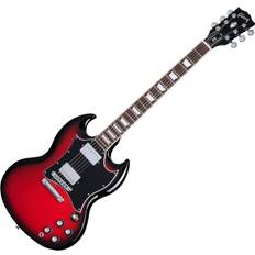 Gibson SG Standard Cardinal Red Burst Elektrisk guitar (Så godt som nyt)