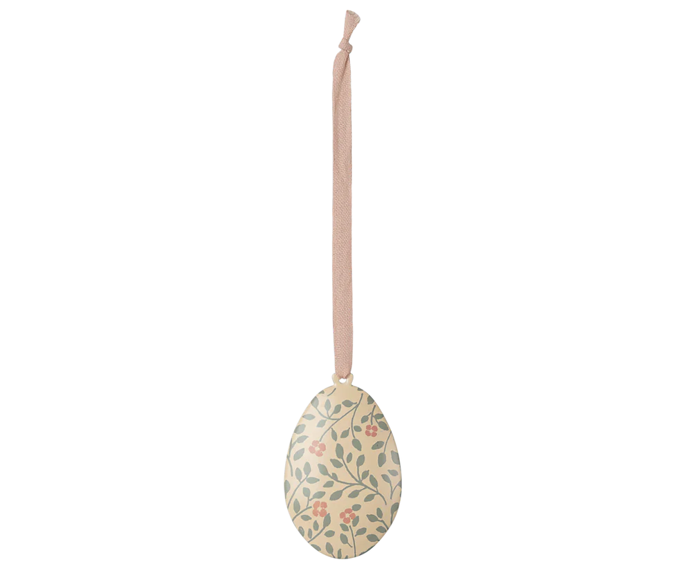Maileg Påskeæg ophæng, Blade - Oliven