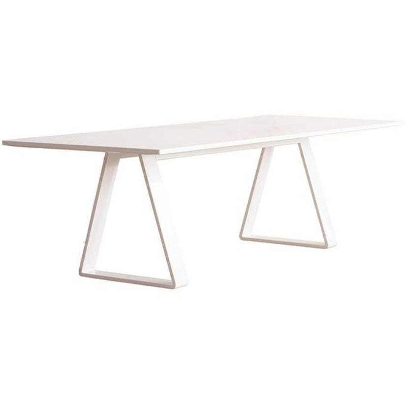 Asplund Bermuda Bord Vit 90x280 Cm - Matbord & Barbord Metall Vit - BT280CCL15