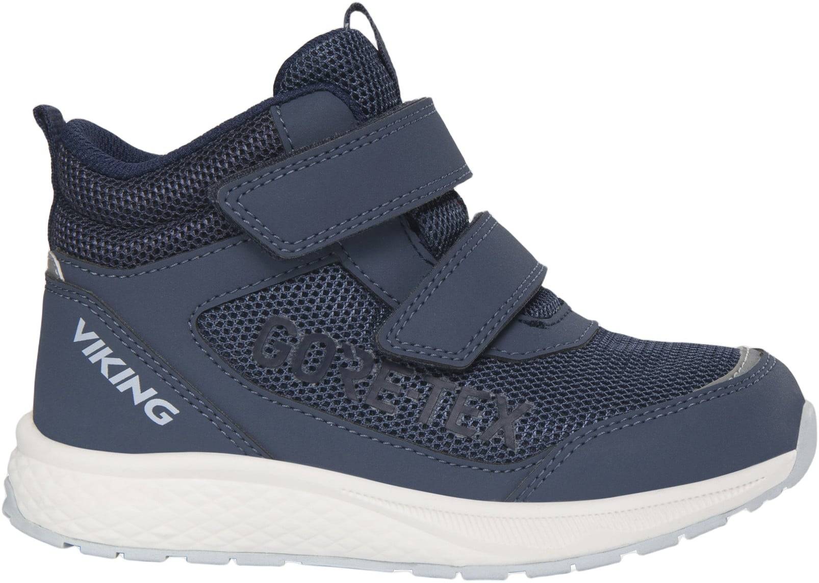 Viking Bouncy Mid GTX 2V Stl. 35 - Stövlar Från Magasin - Dark Blue (35)