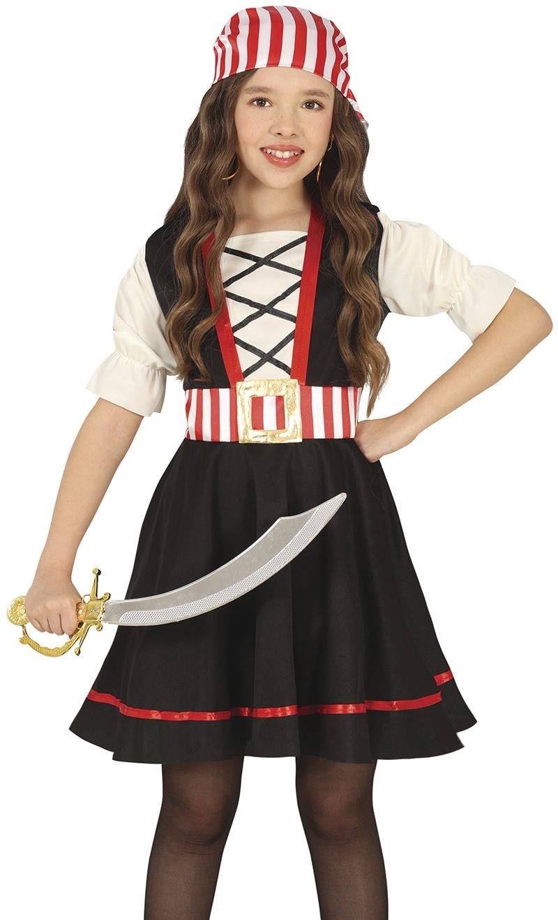 Pirat kostume 10-12 år.