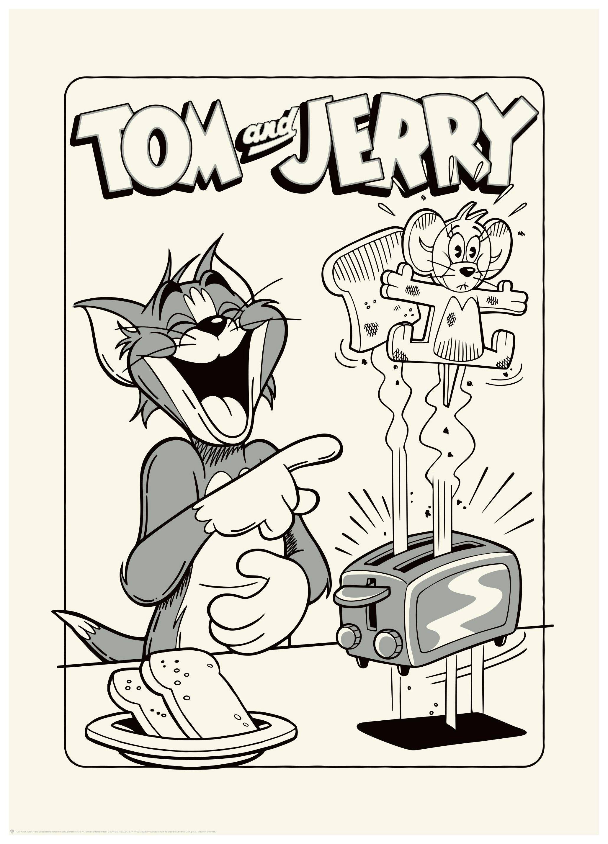 Tom & Jerry - Toasted Poster (50x70 cm)